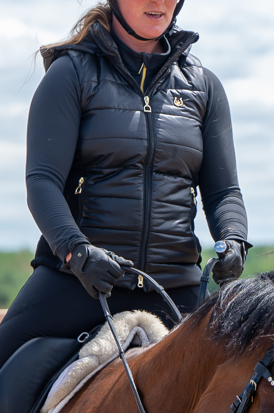 Vancouver vest - Black - Leveza