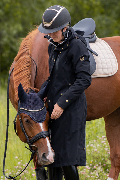 Tofino Waterproof riding Jacket - Black Gold