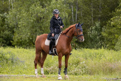 Tofino Waterproof riding Jacket - Black Gold