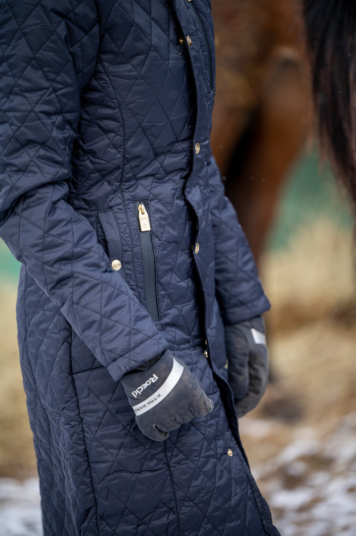 KATMAI long winter jacket NAVY - Leveza