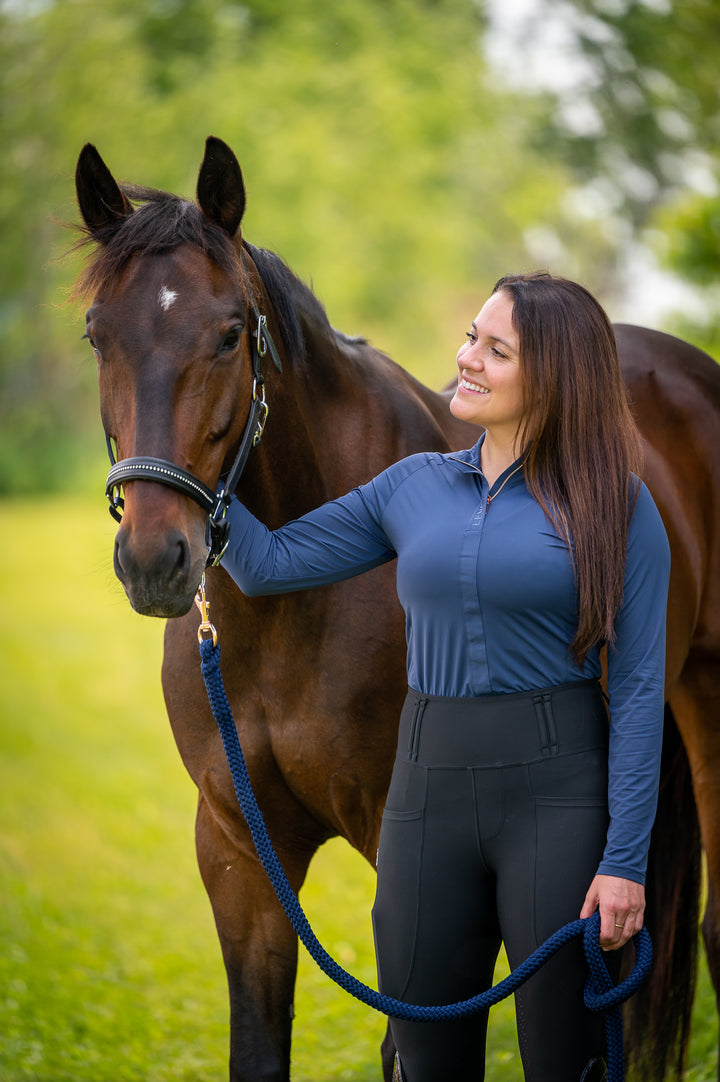 Francine summer shirt - Navy