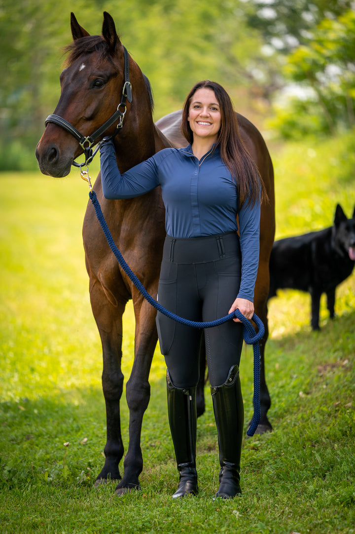 Francine summer shirt - Navy