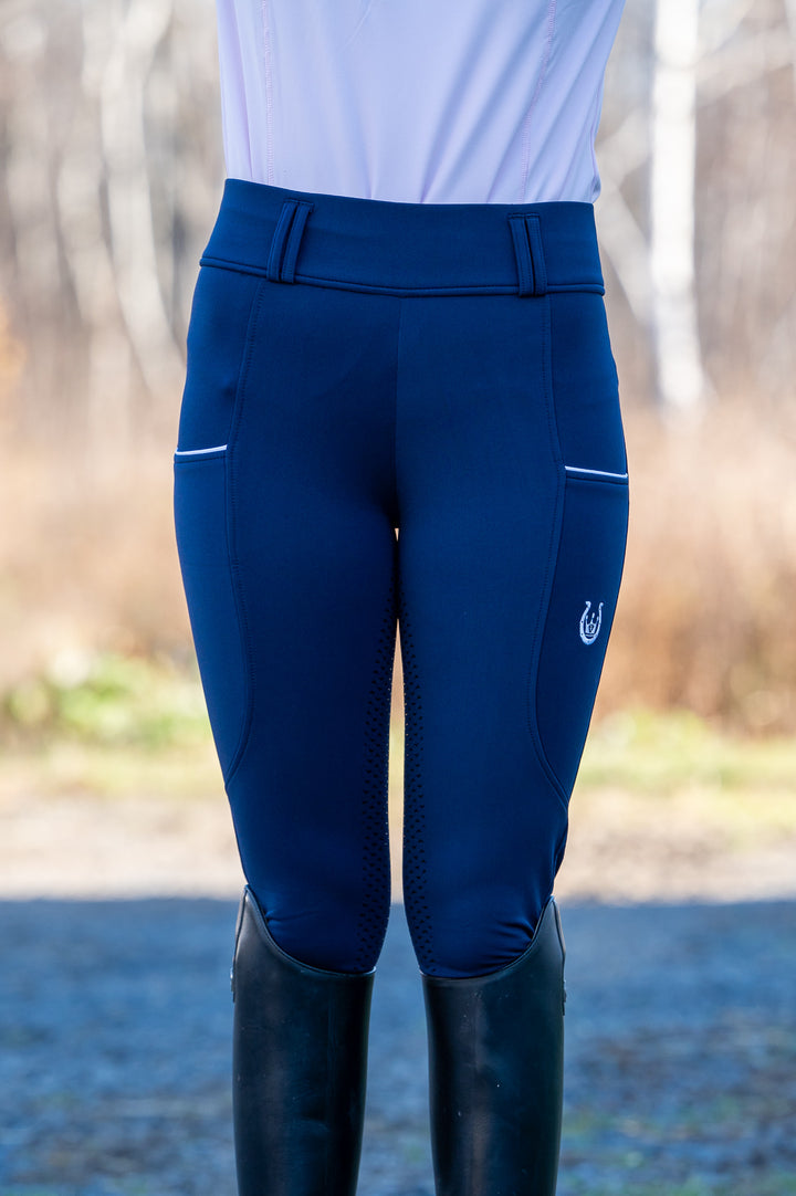 Winter leggings Navy - Final Sale