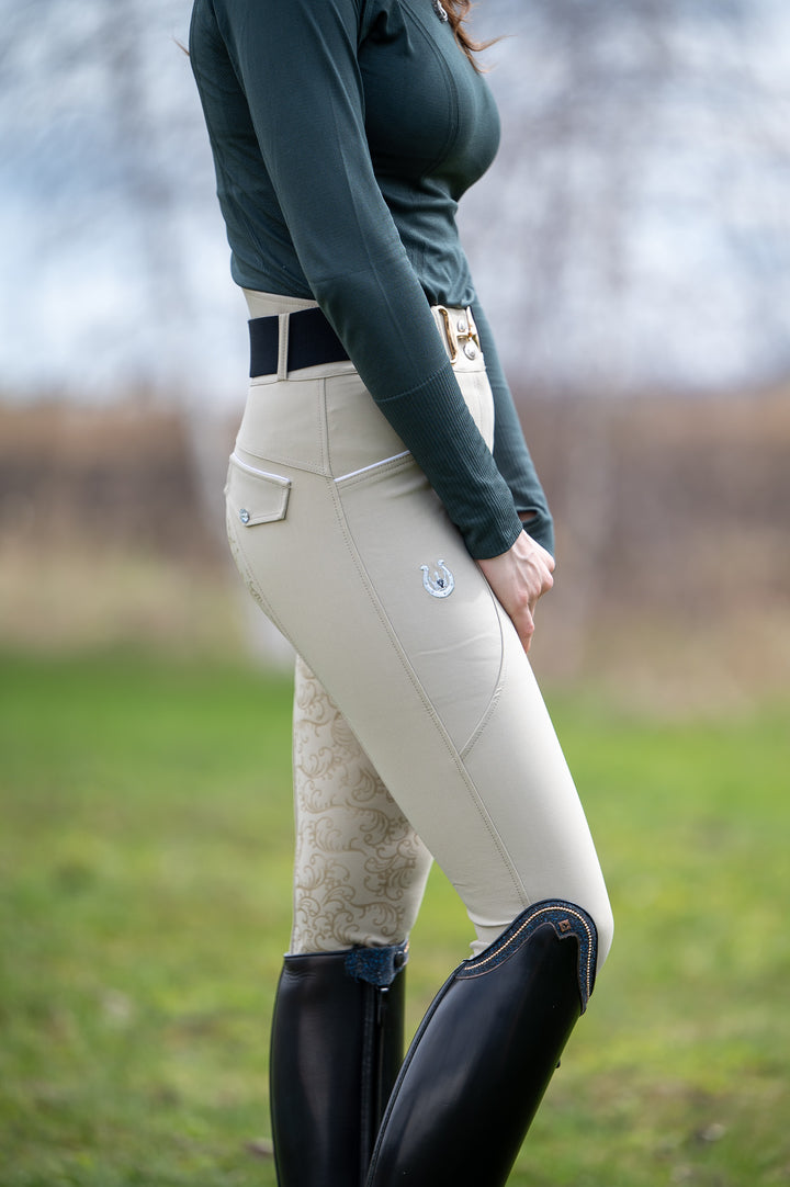 Dalhousie Full Seat Summer Breeches - Beige