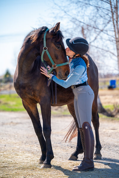 Dalhousie Full Seat Summer Breeches - Grey