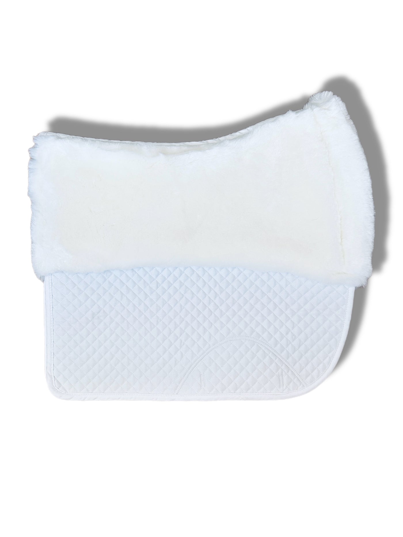 White Limited sheepskin pad