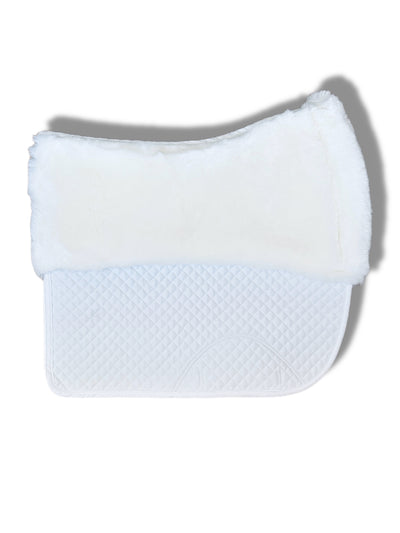 White Limited sheepskin pad