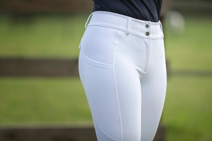 Bella White Breeches - Final Sale