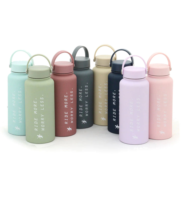 Ride More Worry Less Water Bottle