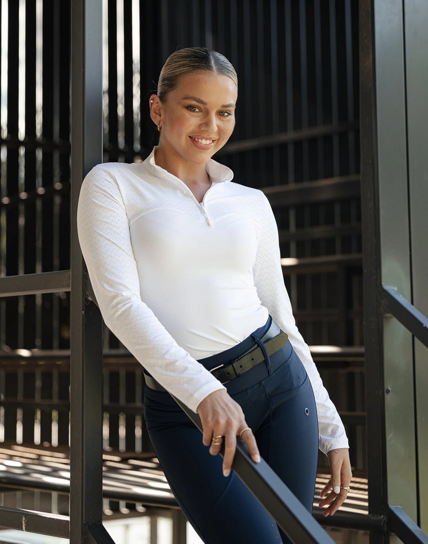 Marcela Show Shirt - Long Sleeve - White