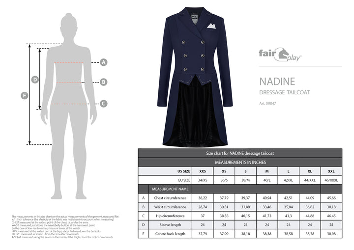 Nadine Tail coat Royal Berry