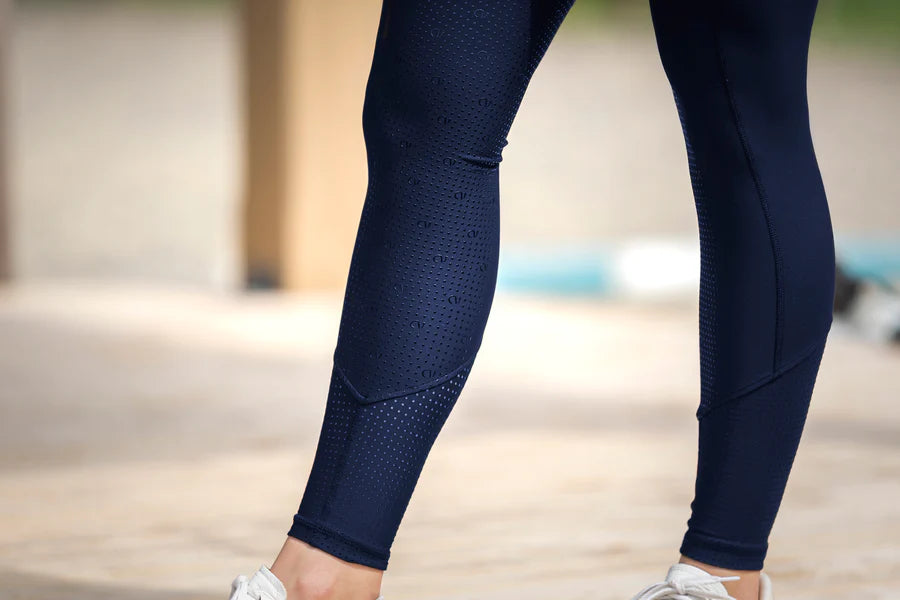 Evie riding tights navy