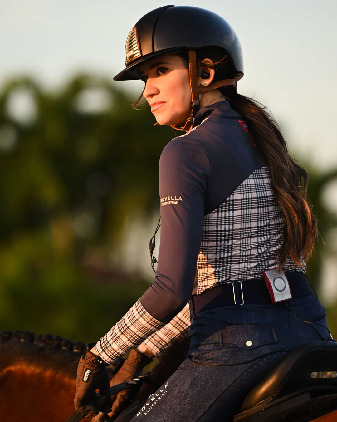 Baker Novella Navy long sleeves - Final Sale