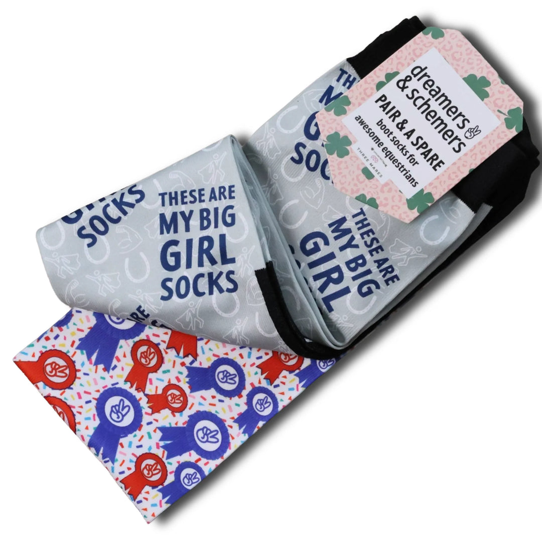 Big Girl Socks Pair & A Spare Socks - Leveza