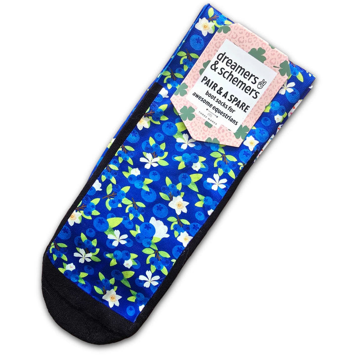 Blueberries Pair & A Spare Socks - Leveza