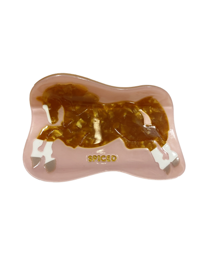 Prancing Pony Hair Clip
