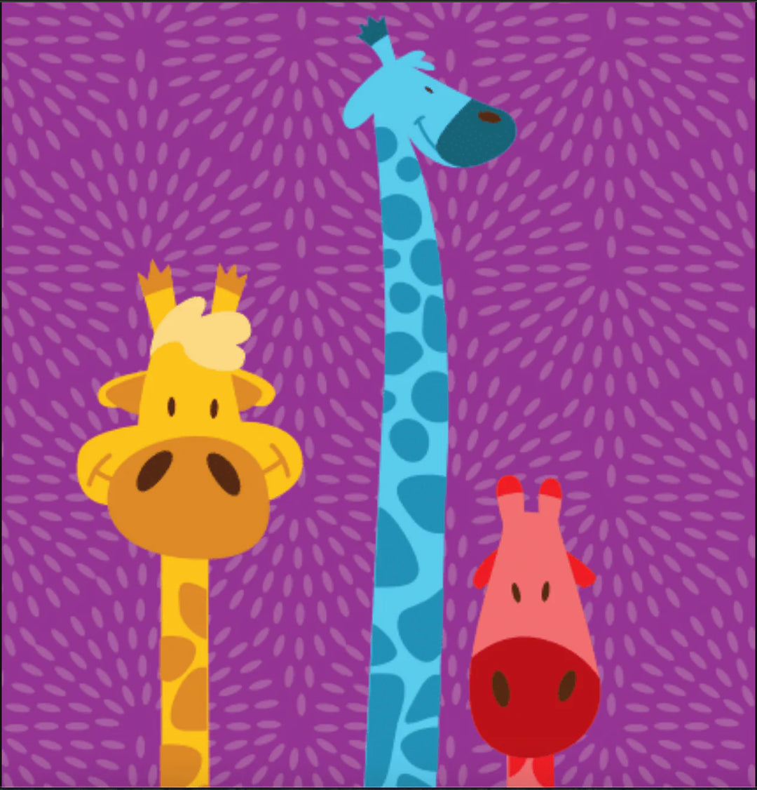 Giraffe Attack Pair & a Spare Socks - Leveza