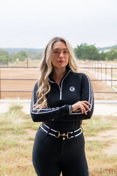 The Novella Sport Mid-Weight Quarter Zip - Final Sale