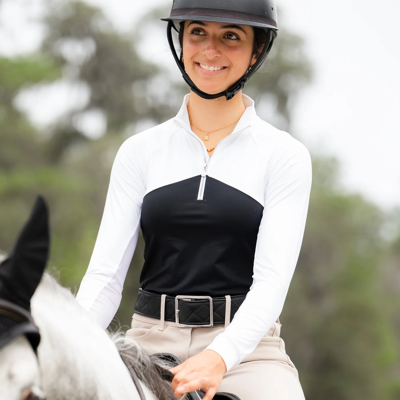 LADY RIDING TOP - LONG SLEEVES