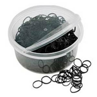 Can-Pro Braiding Elastics - BROWN