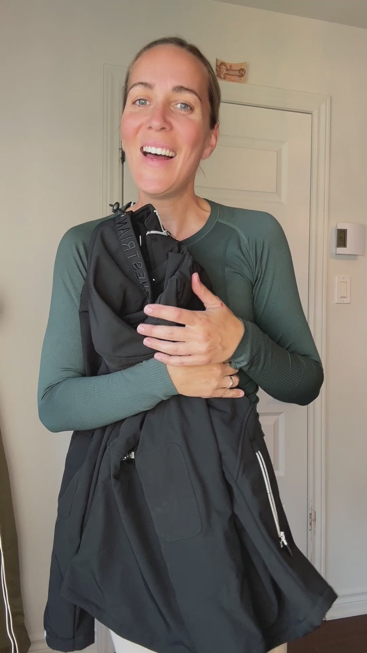 Bromont All Weather Softshell Jacket - Black With Black zippers - Final sale