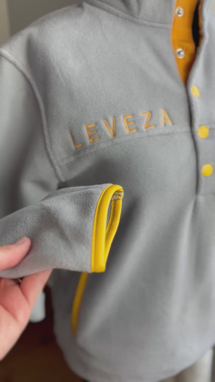 Fleece Grey yellow