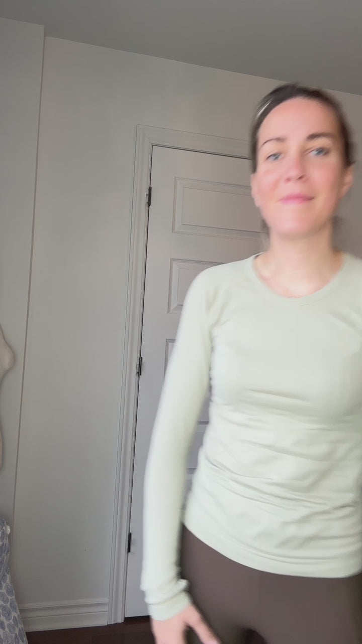 Polly seamless long sleeve top - Final Sale