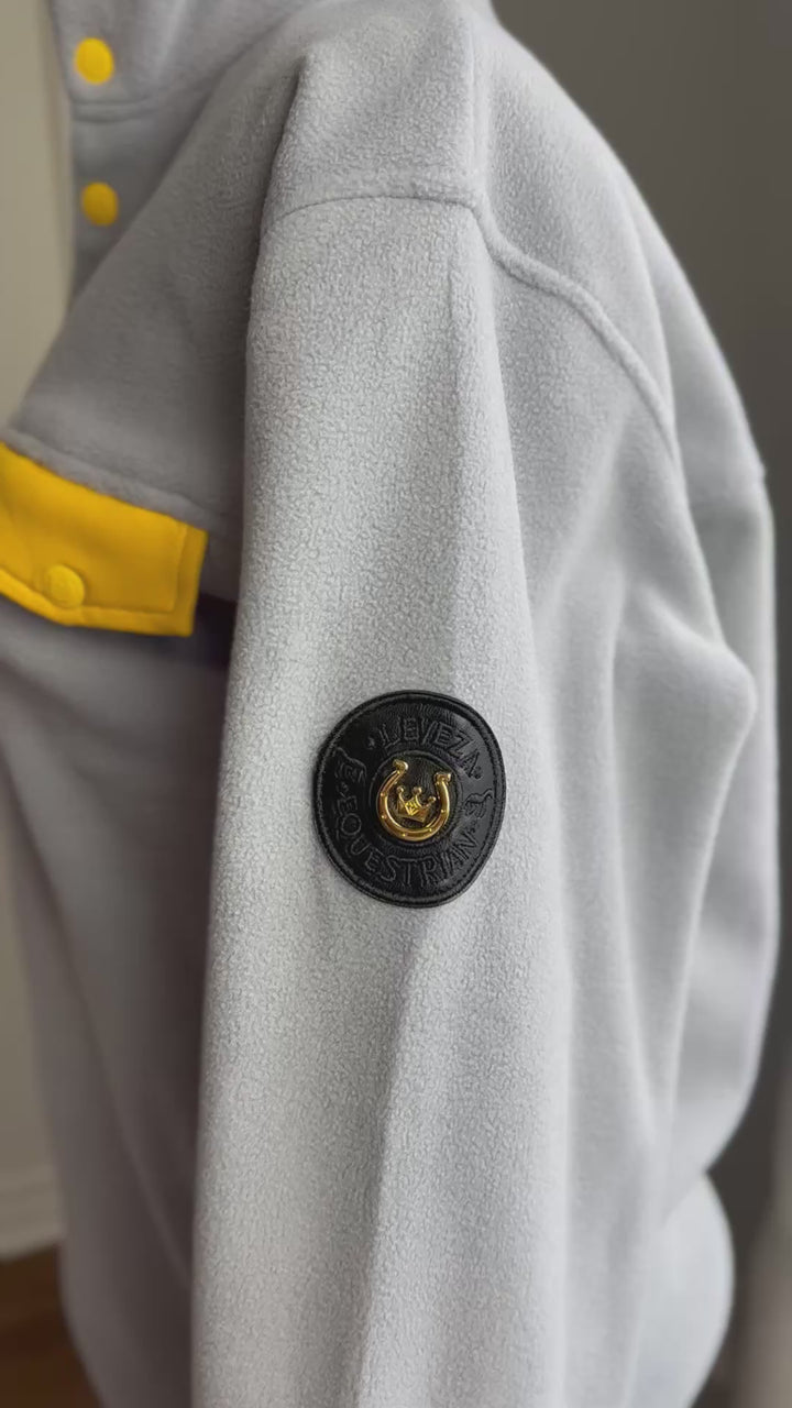 Fleece Grey yellow