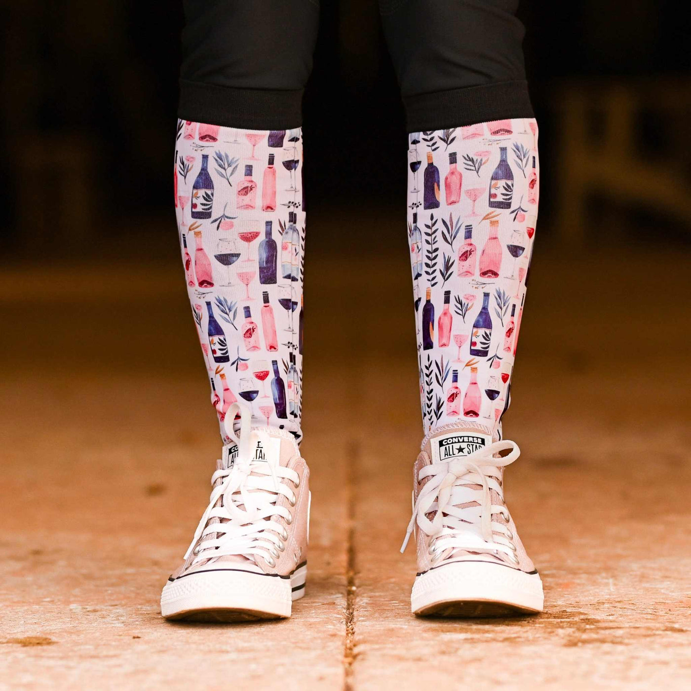 Rose All Day Pair & a Spare Socks