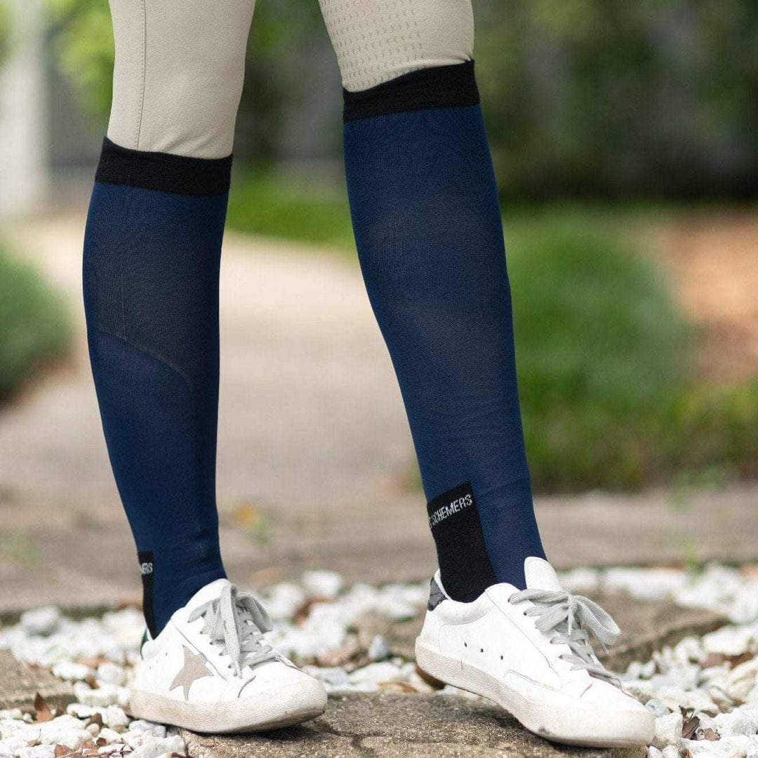 Simple Solid Pair of Socks - Dark Navy