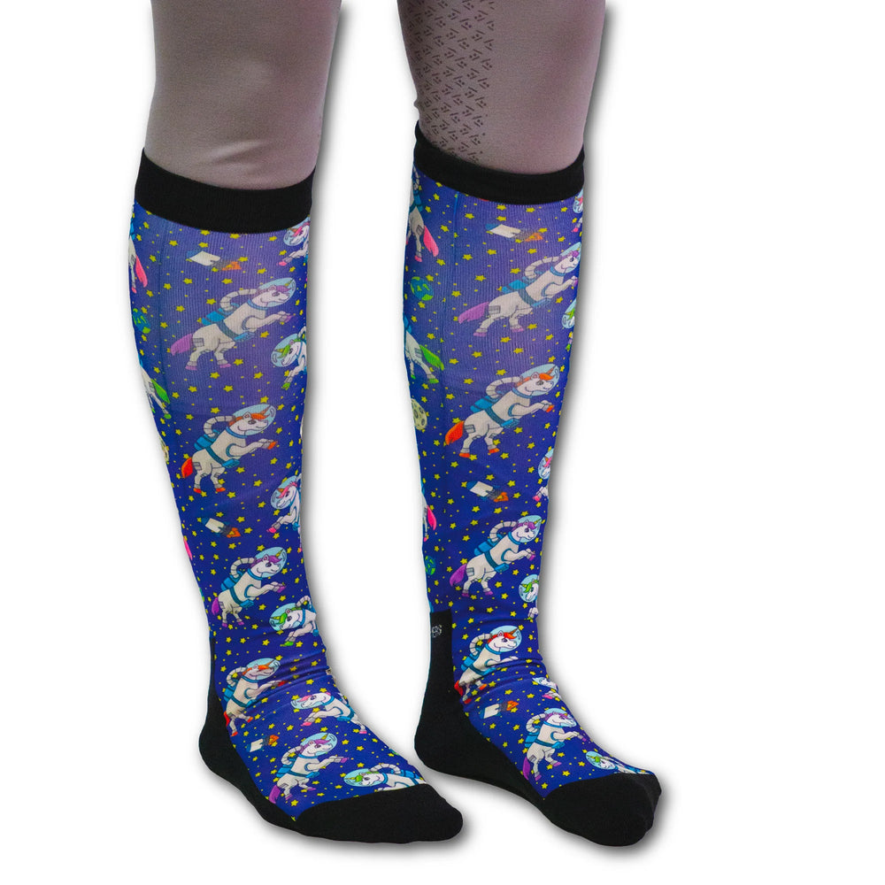 Unicorns in Space Pair & A Spare Socks - Leveza