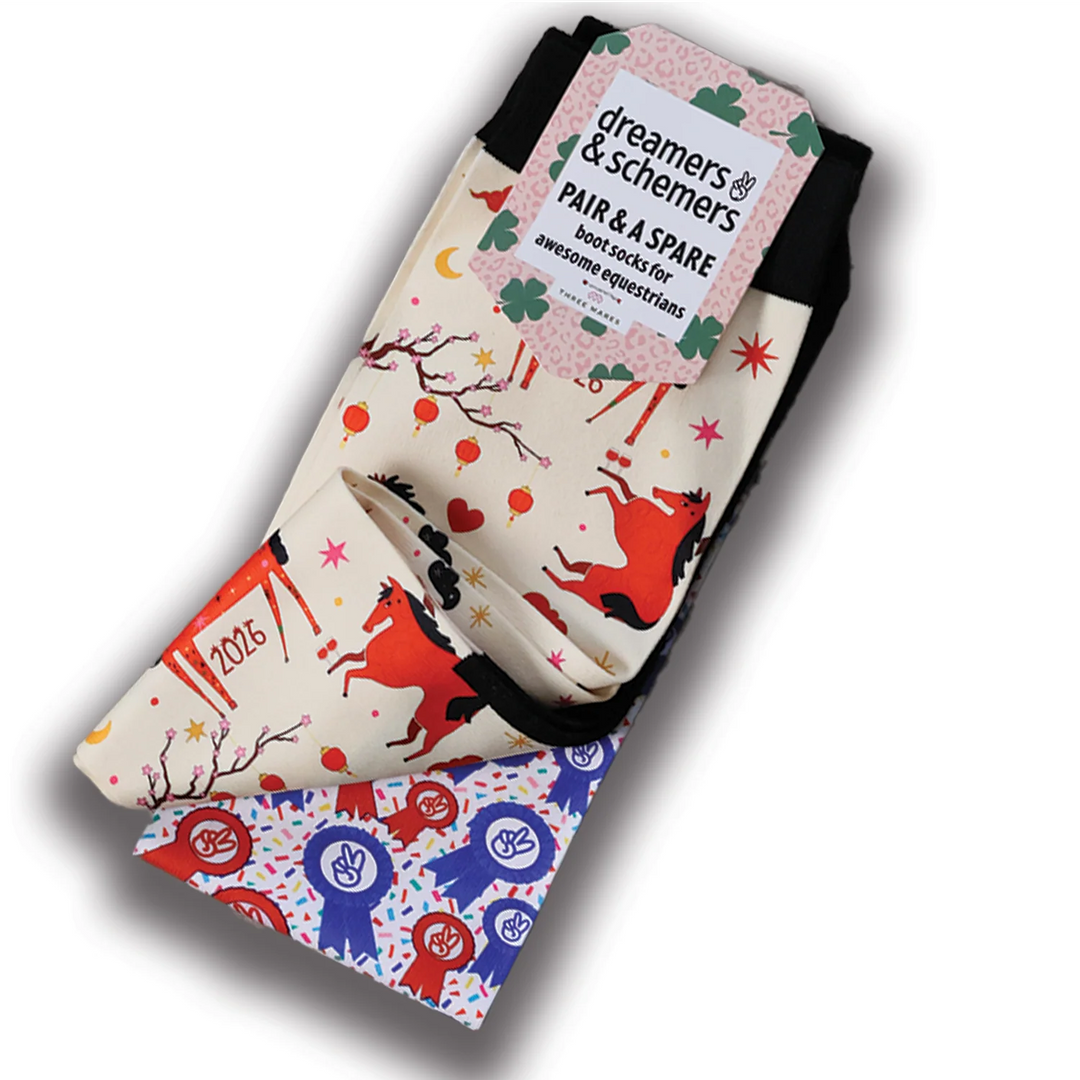 Year of the Horse Pair & A Spare Socks - Leveza