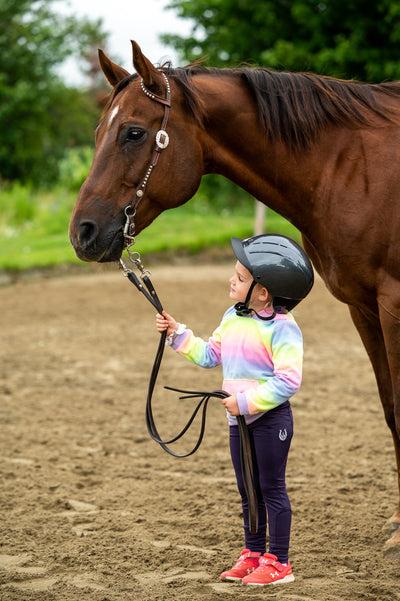 Kids Leggings Plum