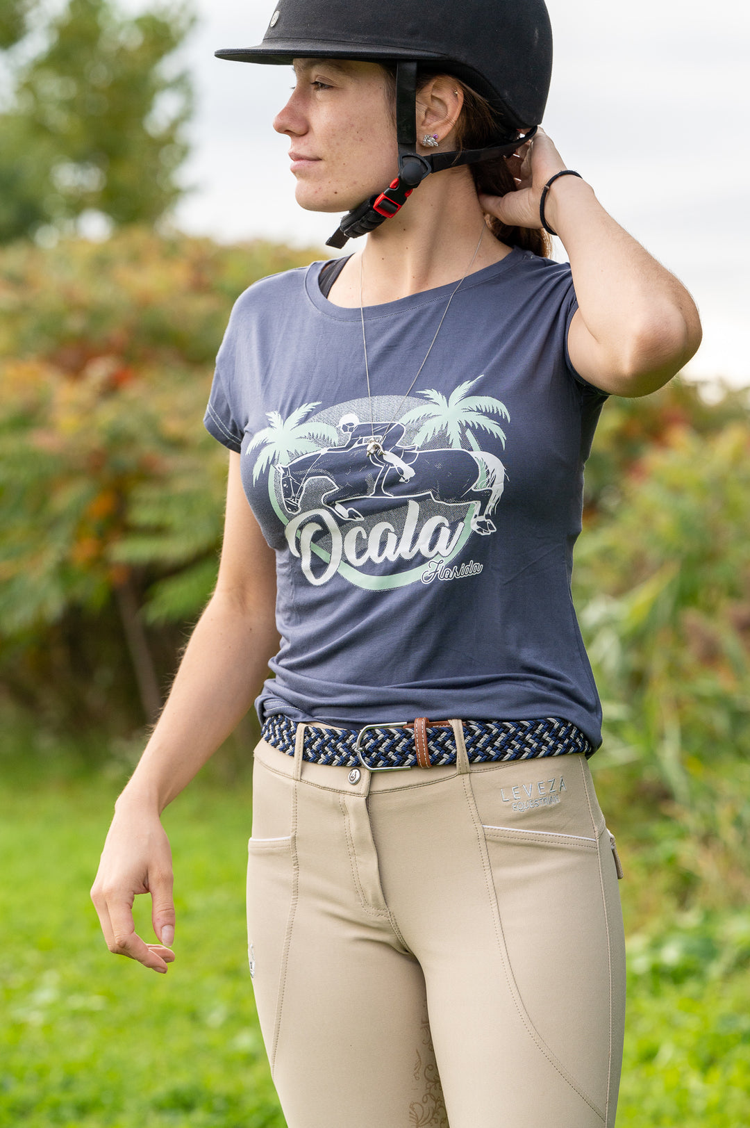 Ocala tee Charcoal - Final Sale