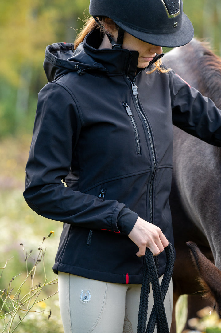 Bromont All Weather Softshell Jacket - Black With Black zippers - Final sale