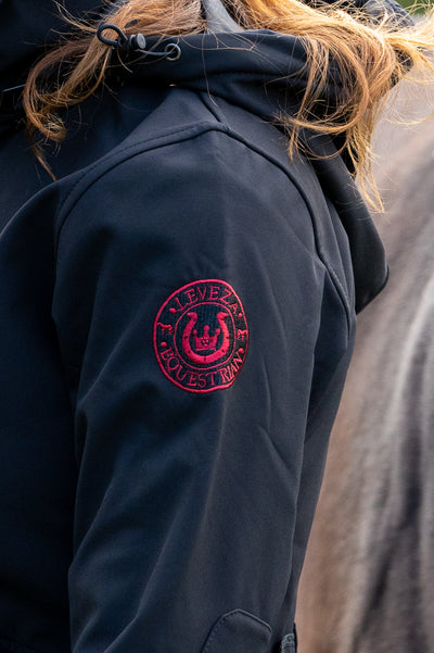 Bromont All Weather Softshell Jacket - Black With Black zippers - Final sale