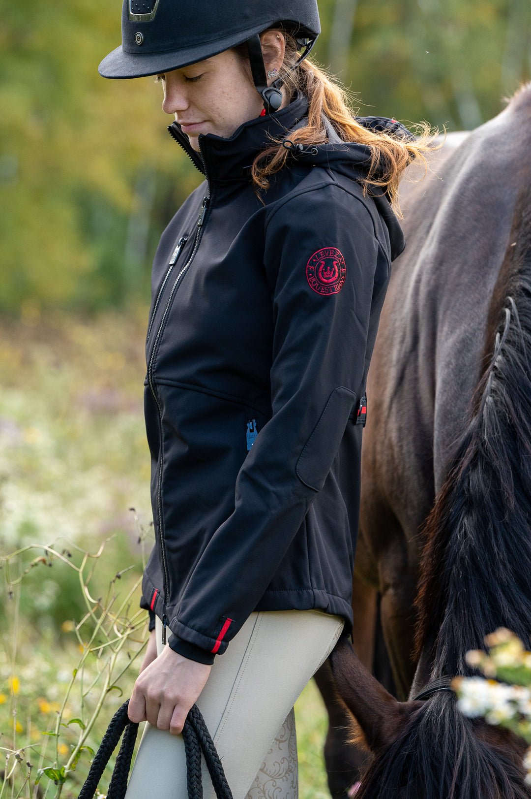 Bromont All Weather Softshell Jacket - Black With Black zippers - Final sale