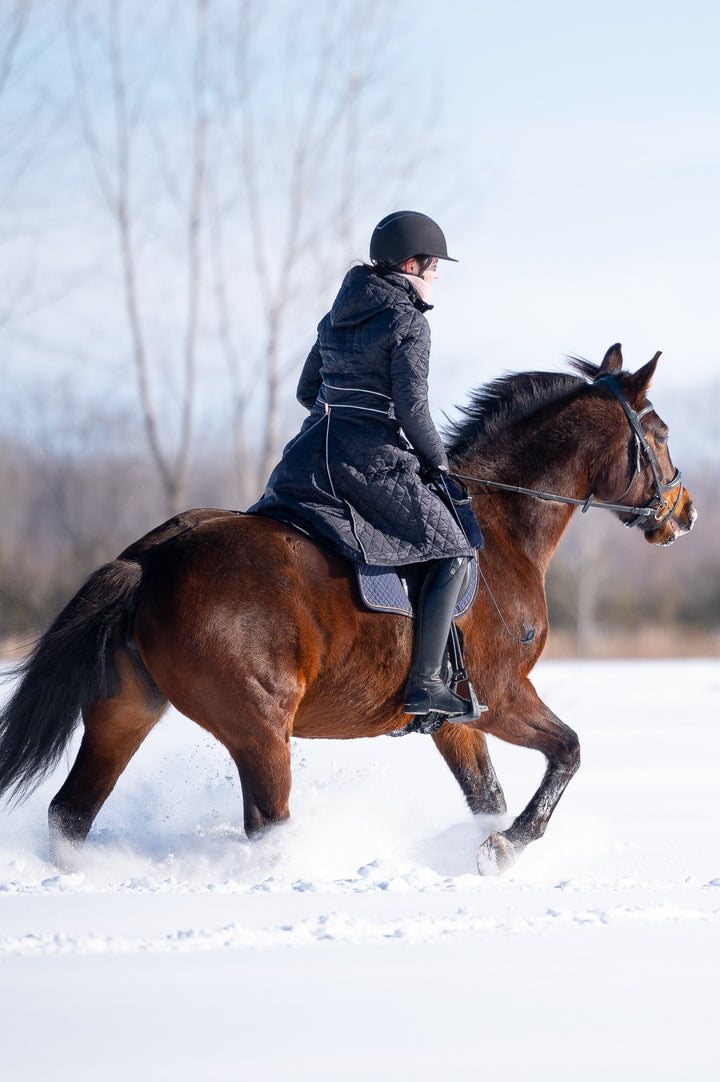 KATMAI long winter jacket NAVY - Leveza