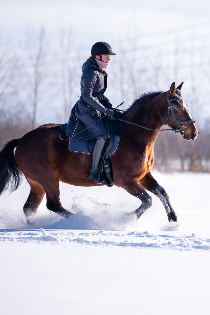 KATMAI long winter jacket NAVY - Leveza