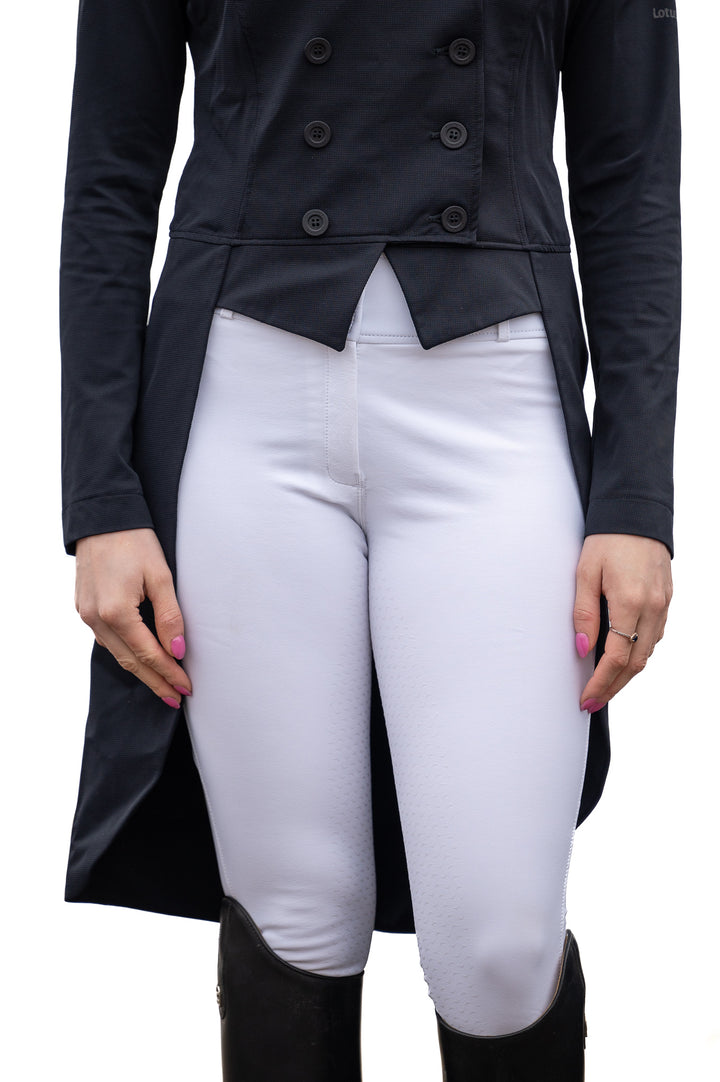 Brittany Show Breeches - All White