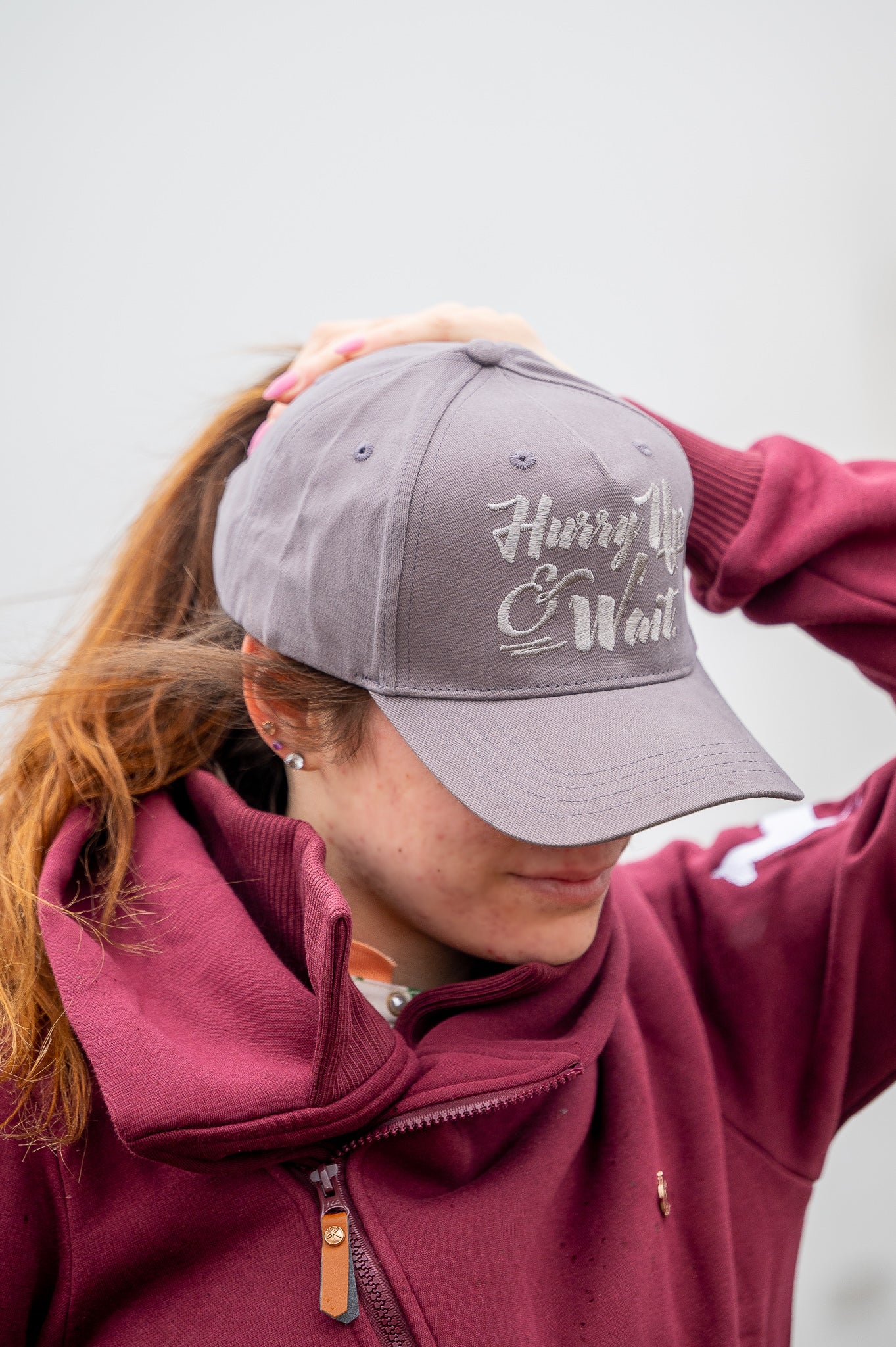 HURRY UP & WAIT RINGSIDE HAT