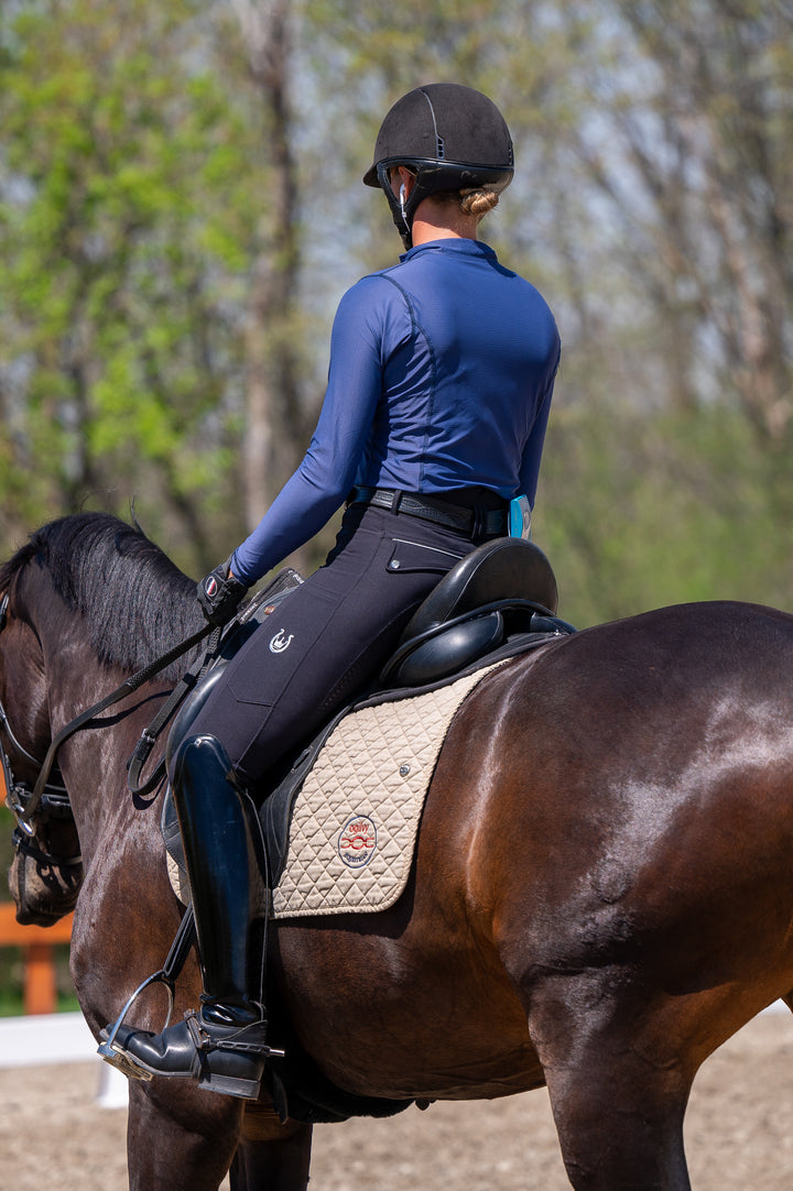 The Fayette Sun shirt - Navy - Leveza