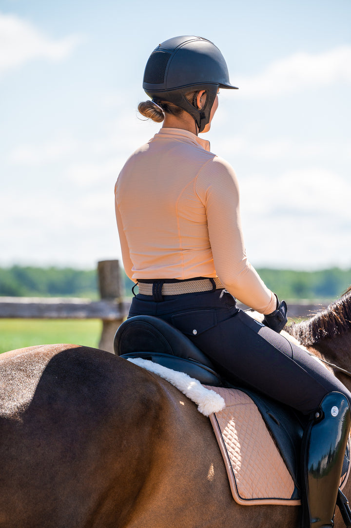 The Fayette - Sun Shirt - Peach - FINAL SALE