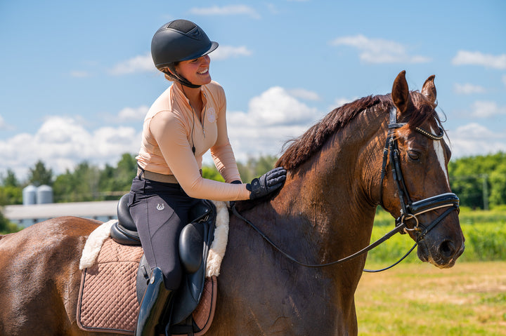 The Fayette - Sun Shirt - Peach - FINAL SALE