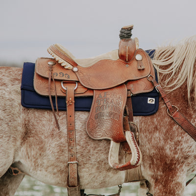 Ecogold Calmatech Western High Performance Saddle Pad