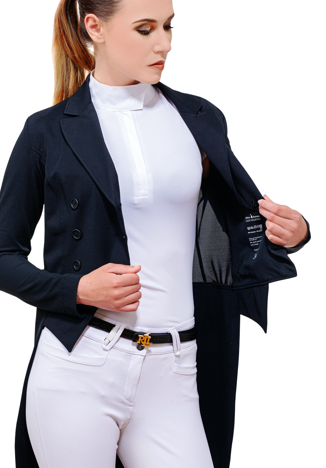 Tailcoat Black Mesh summer - BLACK