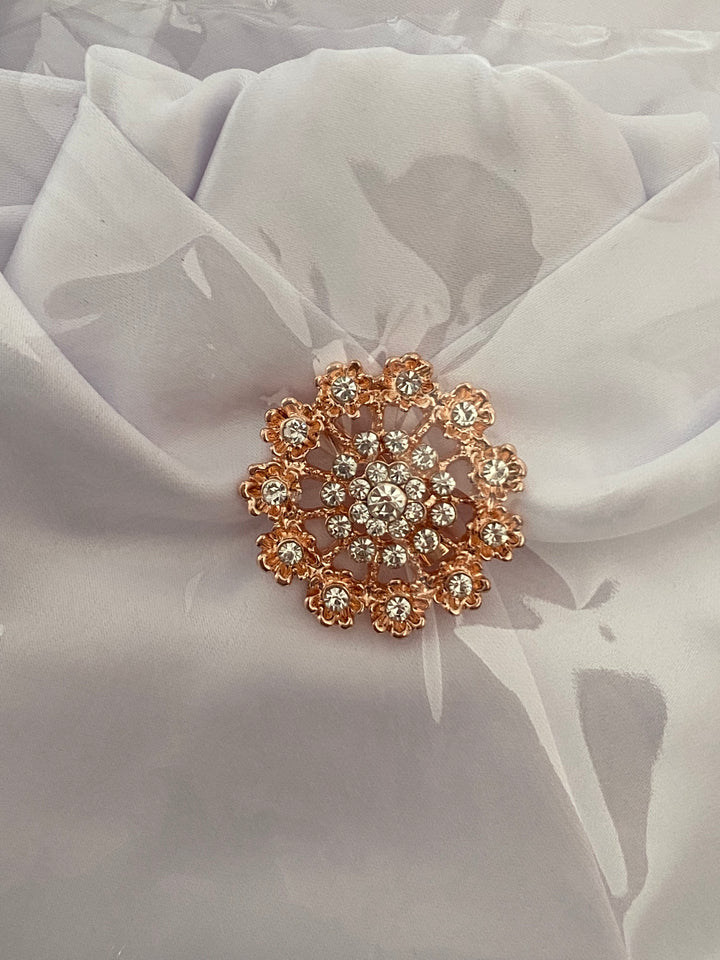 Victoria Rose gold - stock tie