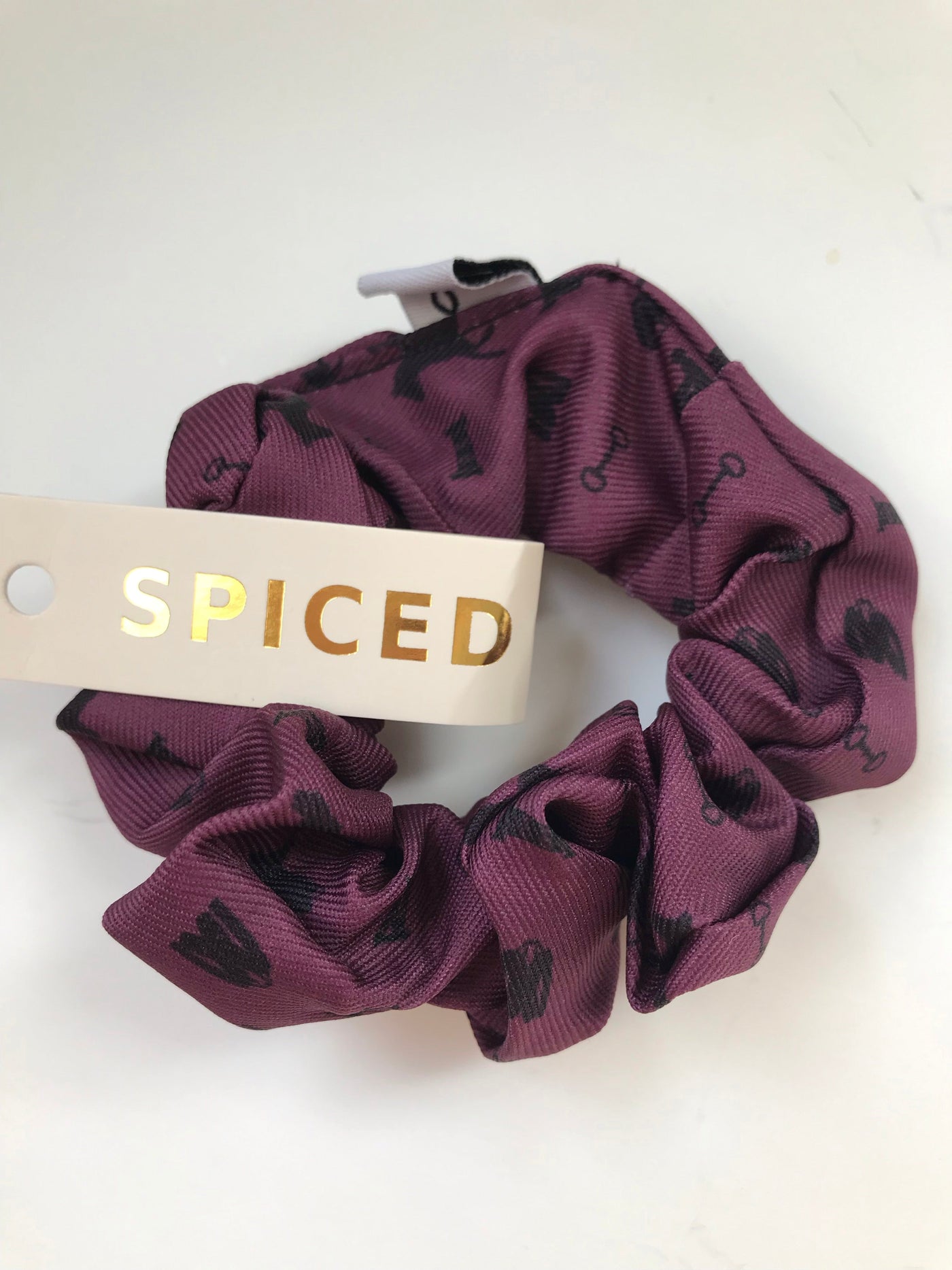 Srunchie Burgundy/Black