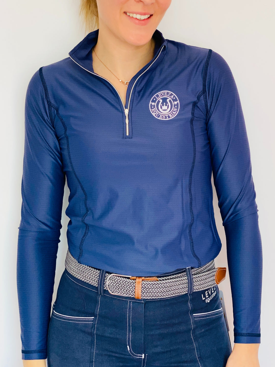 The Fayette Sun shirt - Navy - Leveza