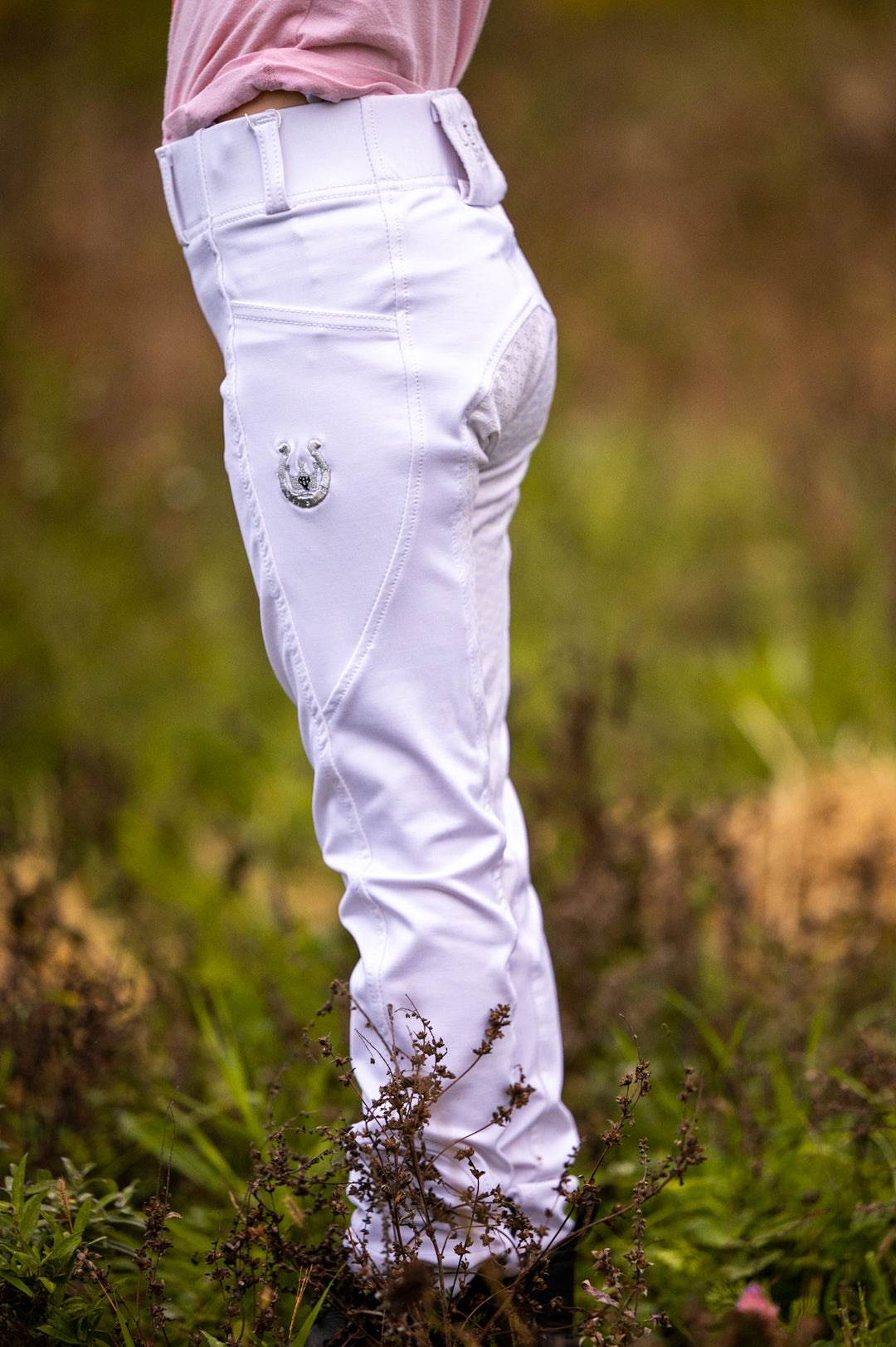 Kids Leggings White - Leveza